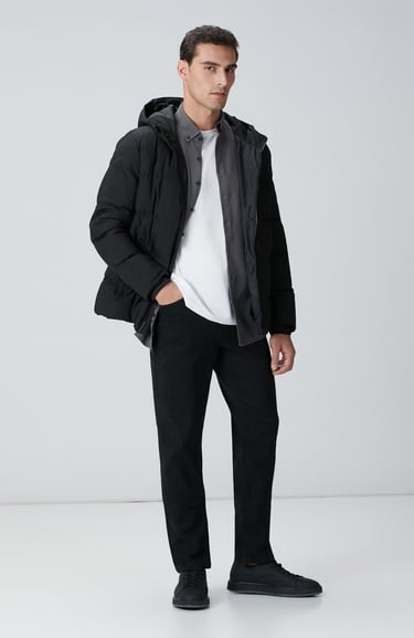  Network Erkek Antrasit Gömlek