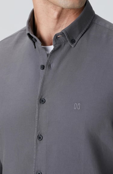  Network Erkek Antrasit Gömlek