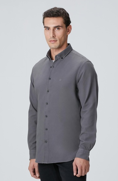  Network Erkek Antrasit Gömlek