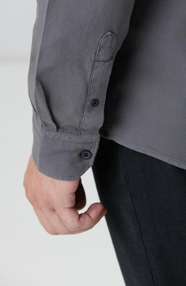  Network Erkek Antrasit Gömlek