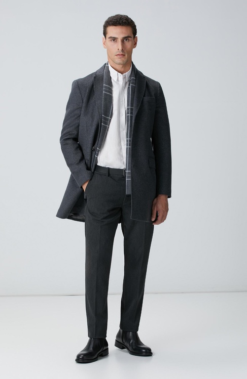  Network Erkek Antrasit Dokuma Pantolon