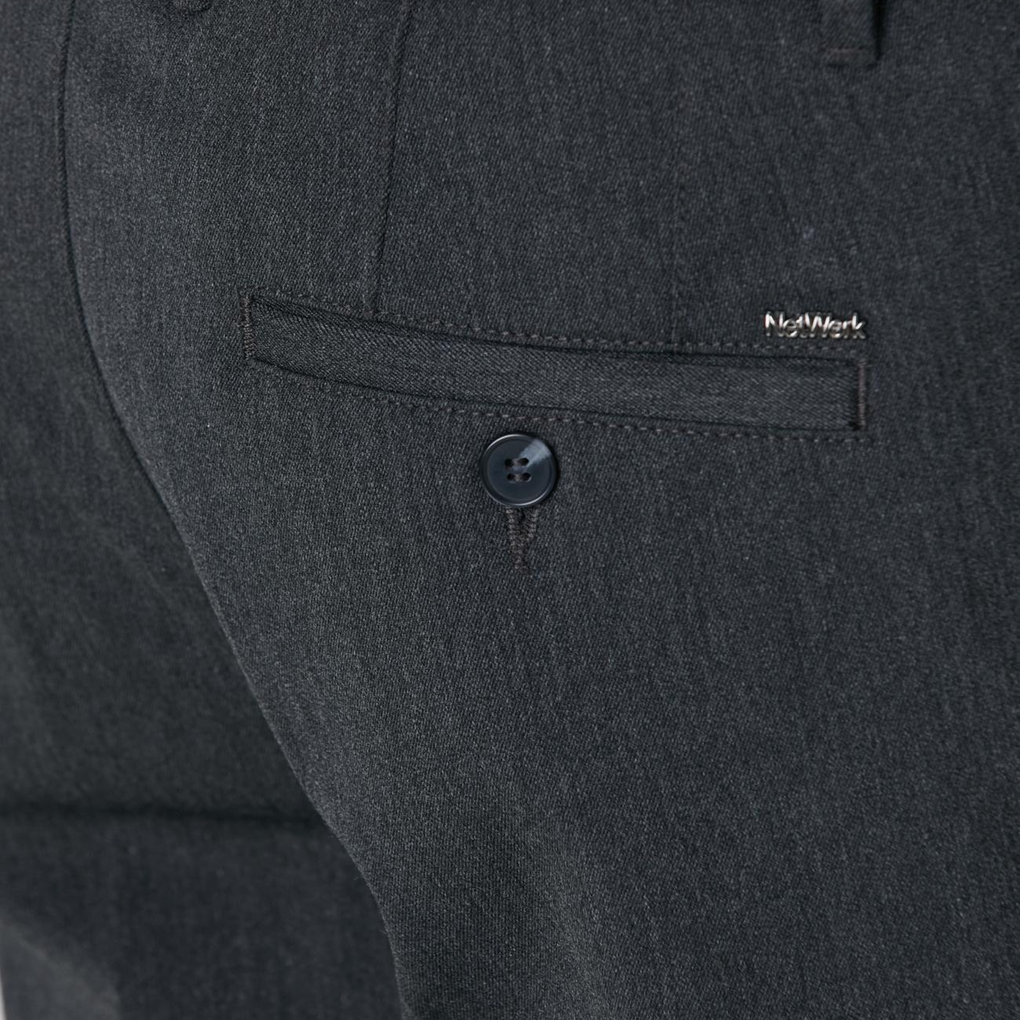 Network Erkek Antrasit Dokuma Pantolon