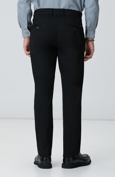  Network Erkek Siyah Chino Pantolon
