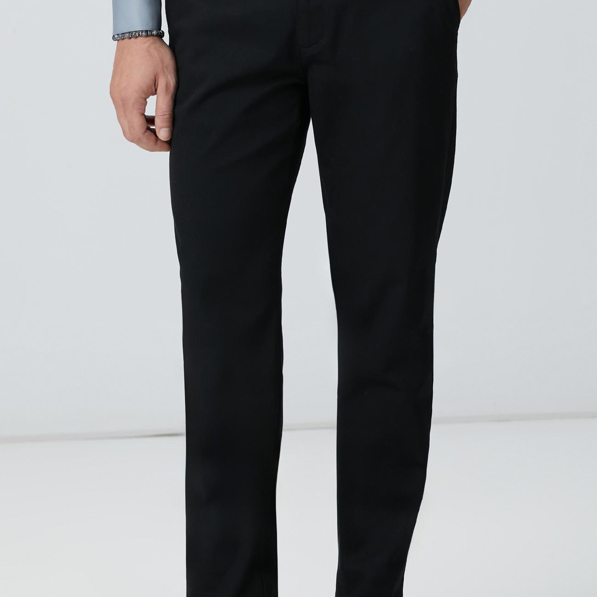 Network Erkek Siyah Chino Pantolon