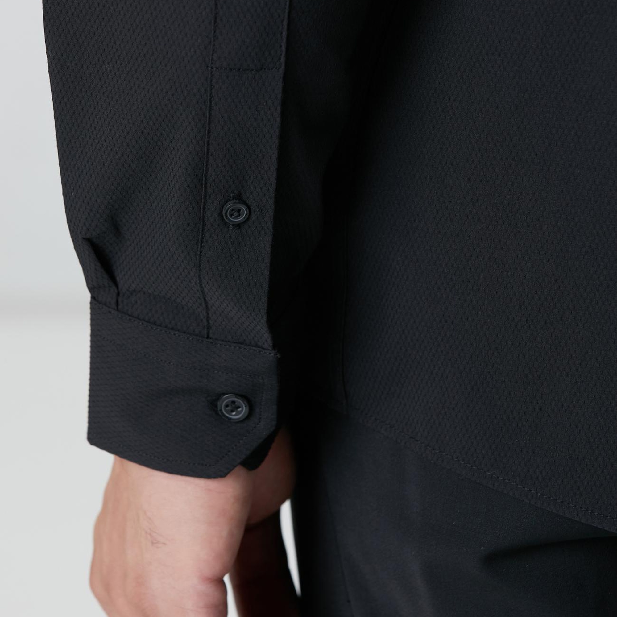 Network Erkek Siyah Petek Desen Gömlek