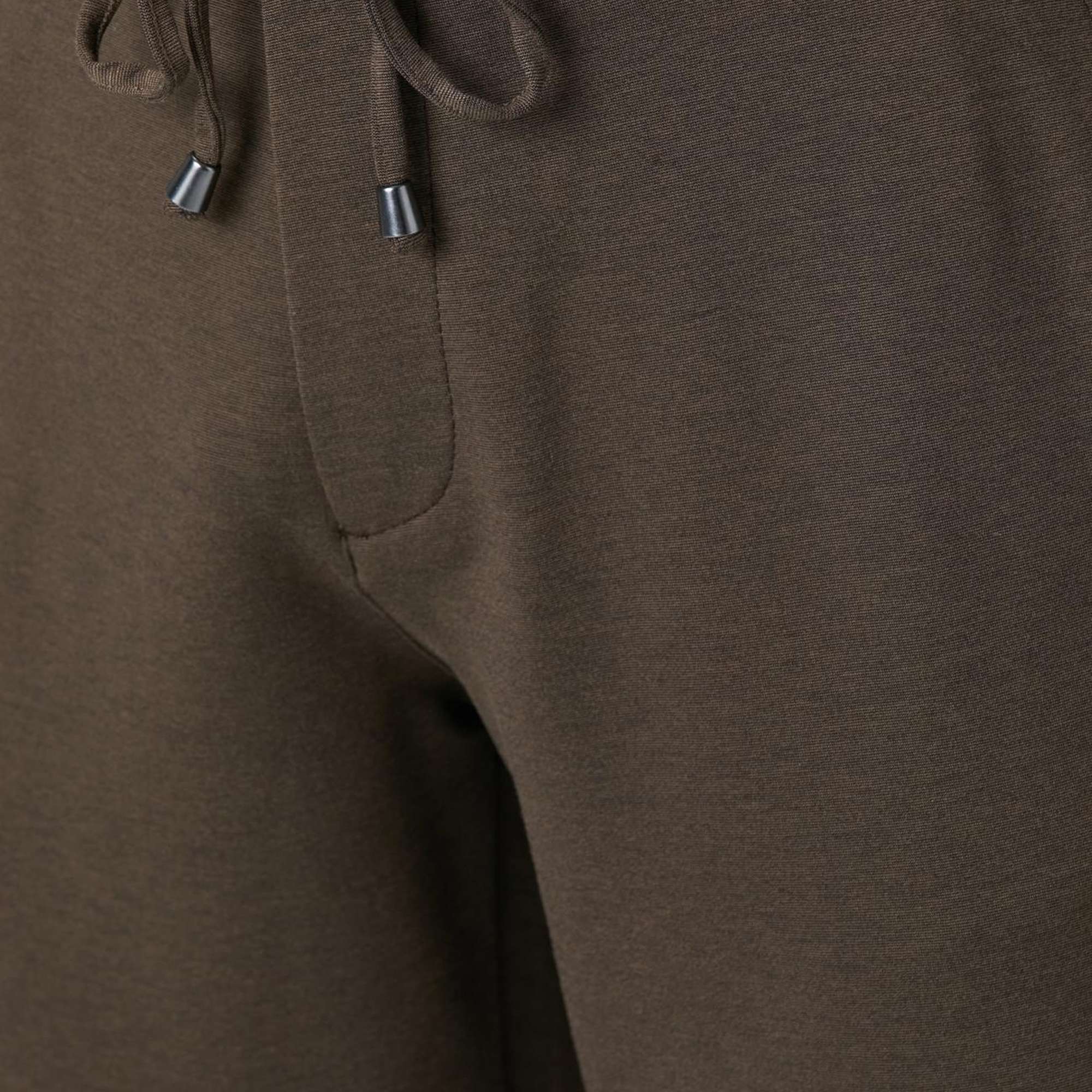 Network Erkek Acı Kahve Jogger Örme Pantolon