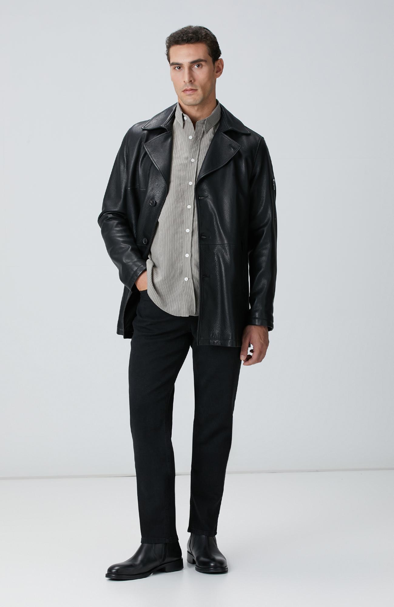  Network Erkek Siyah Denim Pantolon