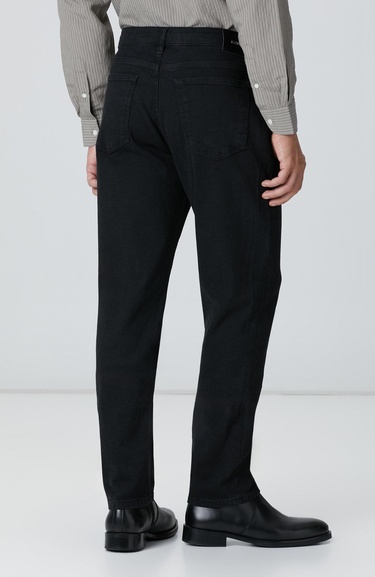  Network Erkek Siyah Denim Pantolon