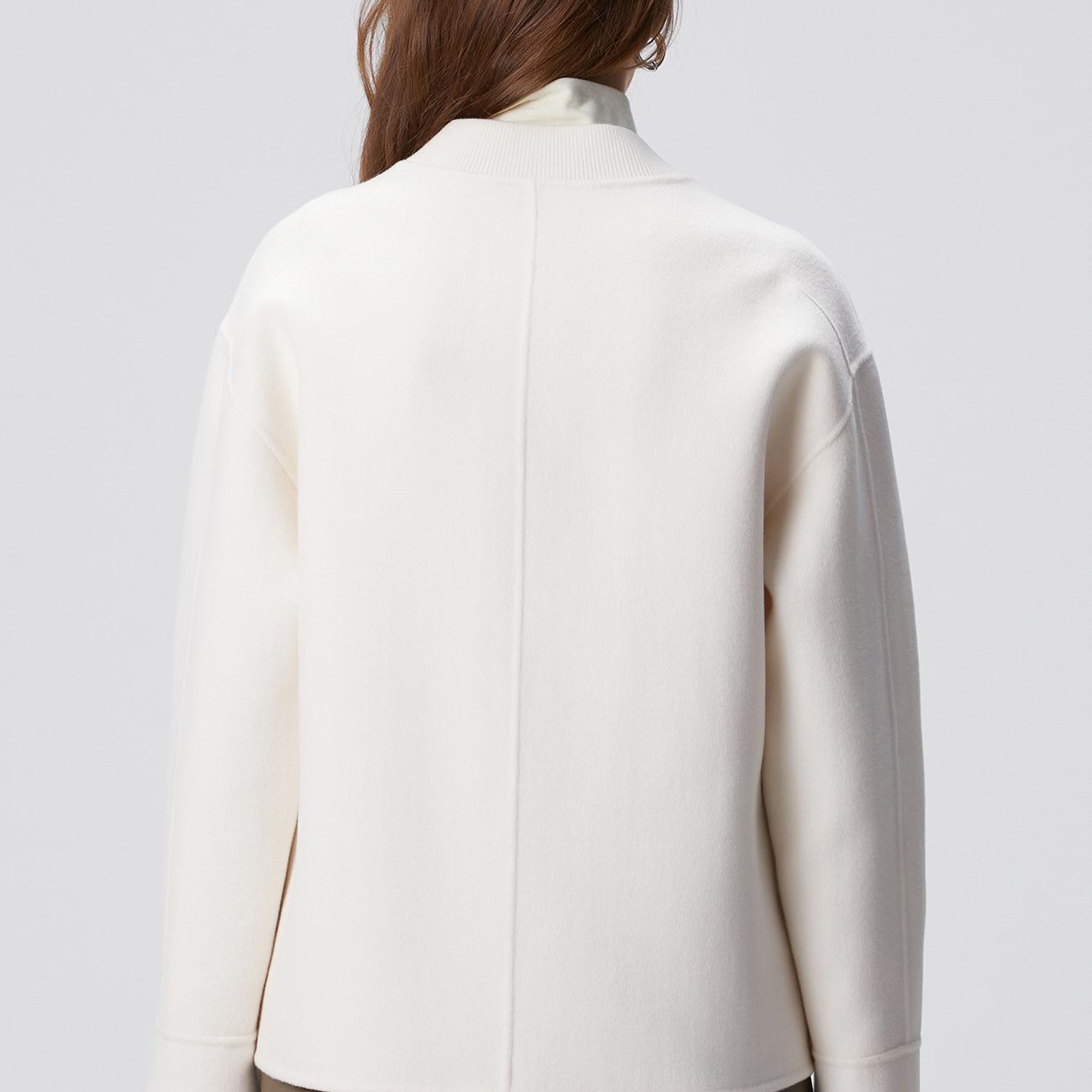 Network Kadın Limited Kırık Beyaz Yün Mont