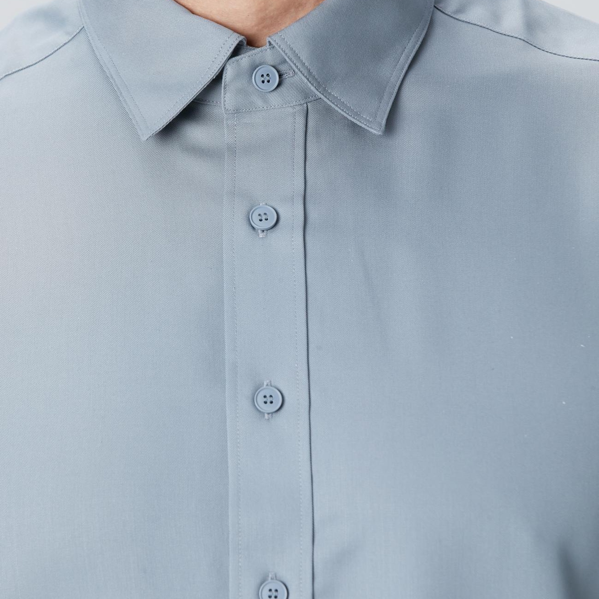 Network Erkek Mint Nane Lyocell Gömlek