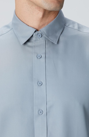  Network Erkek Mint Nane Lyocell Gömlek