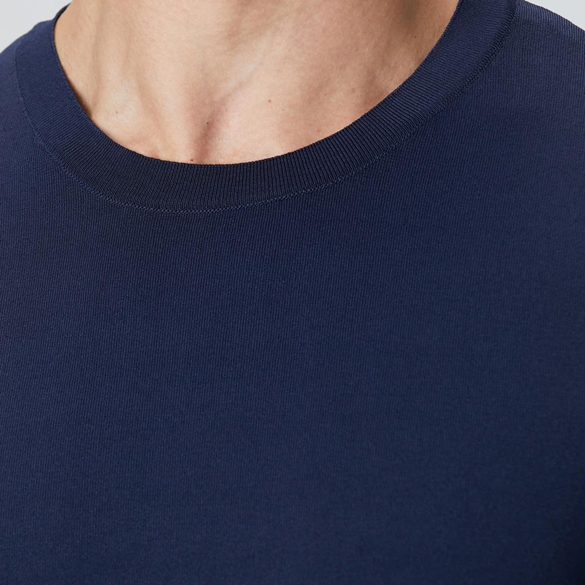 Network Erkek N-Tech Lacivert Basic Triko Kazak