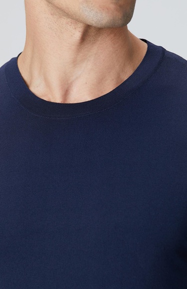  Network Erkek N-Tech Lacivert Basic Triko Kazak