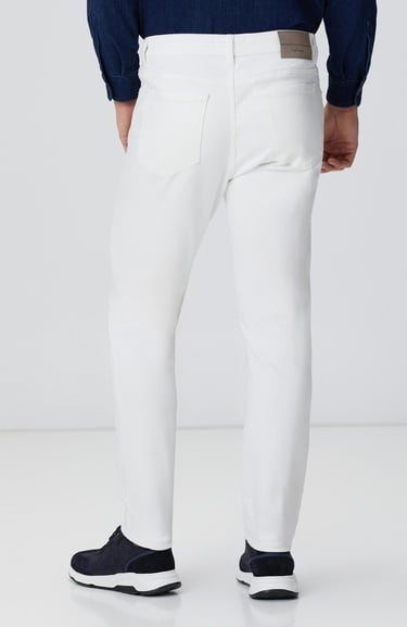  Network Erkek Kırık Beyaz Denim Pantolon