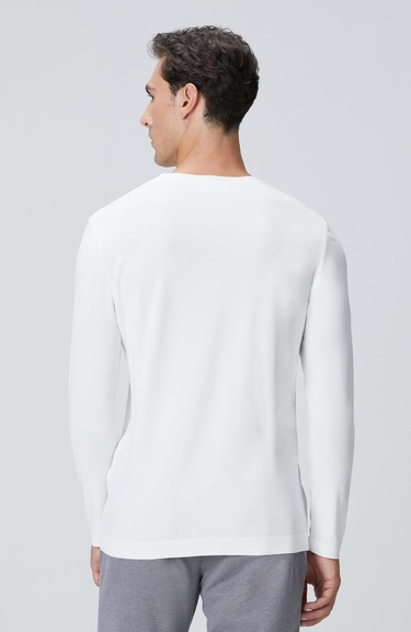  Network Erkek N-Tech Kırık Beyaz Kazak