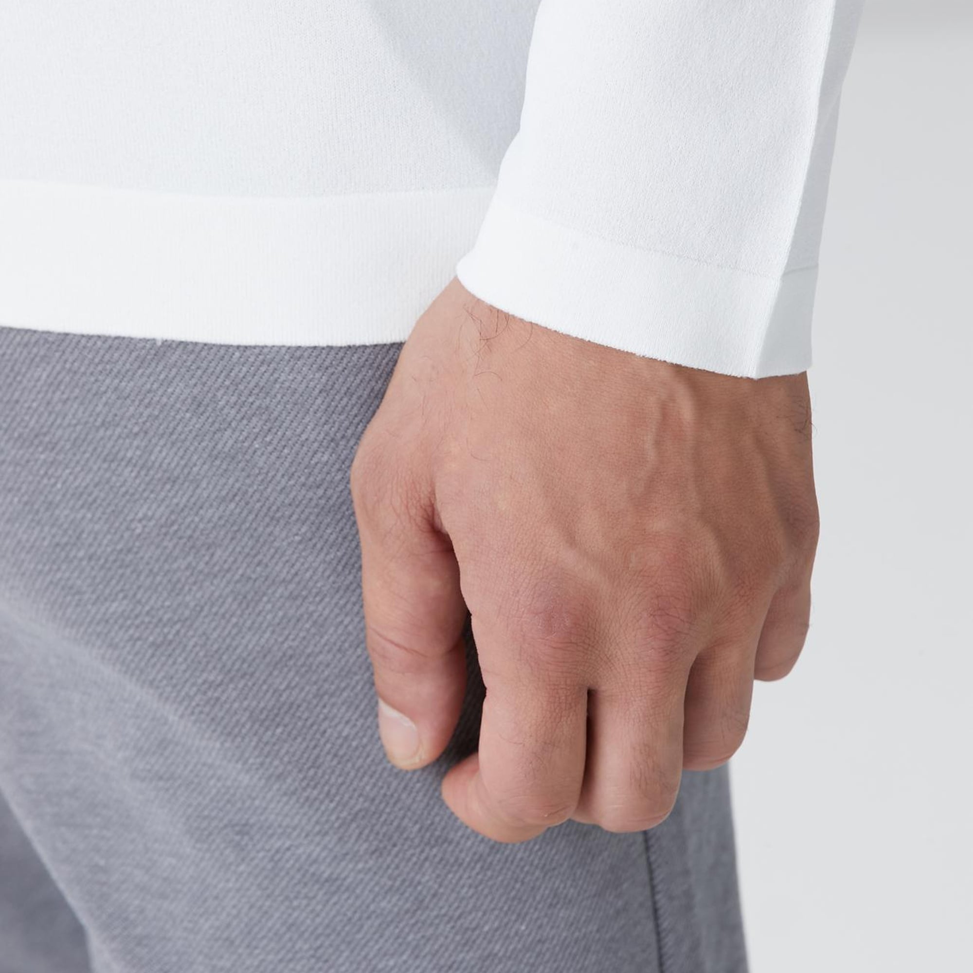 Network Erkek N-Tech Kırık Beyaz Kazak