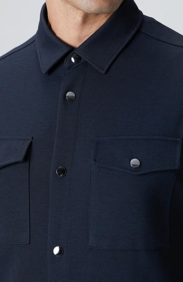  Network Erkek Lacivert Dış Gömlek