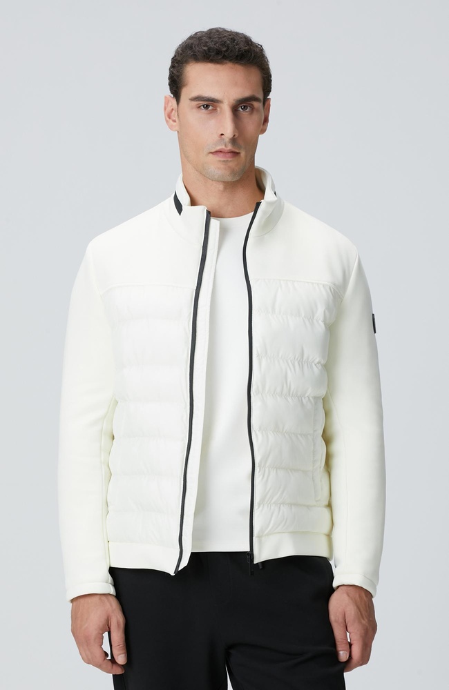  Network Erkek Ekru Kapitone Mont