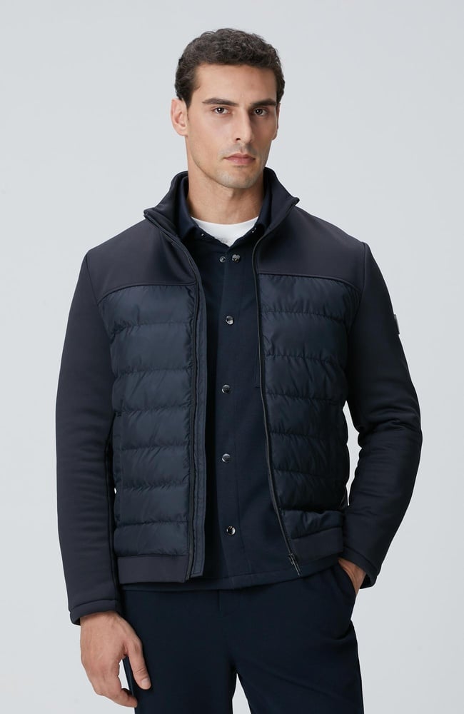  Network Erkek Lacivert Kapitone Mont