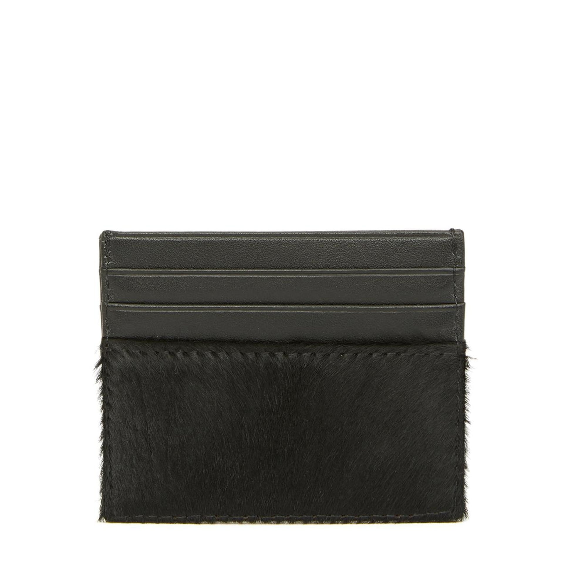 Network Kadın Siyah Deri Kartlık