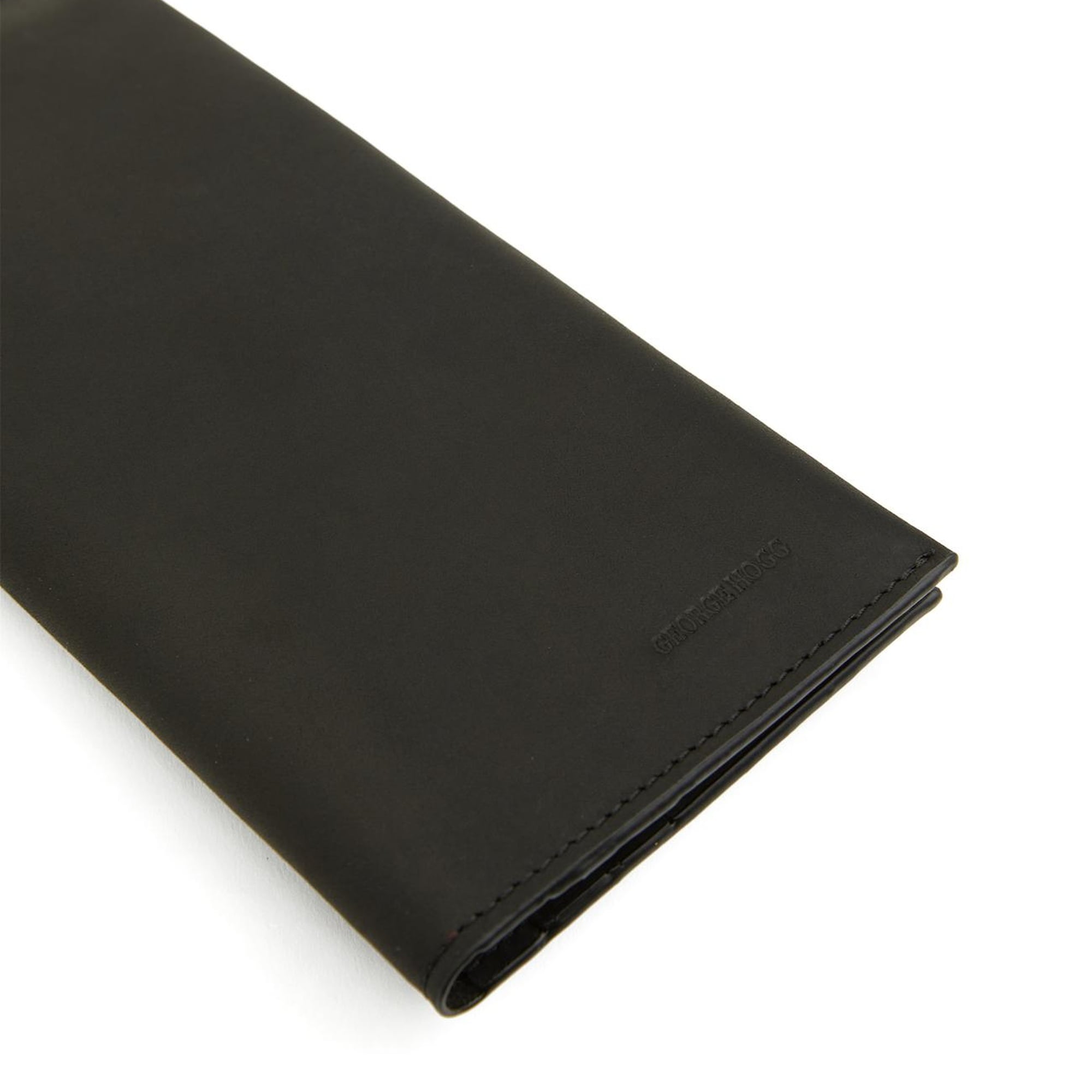 George Hogg Erkek Siyah Deri Cüzdan