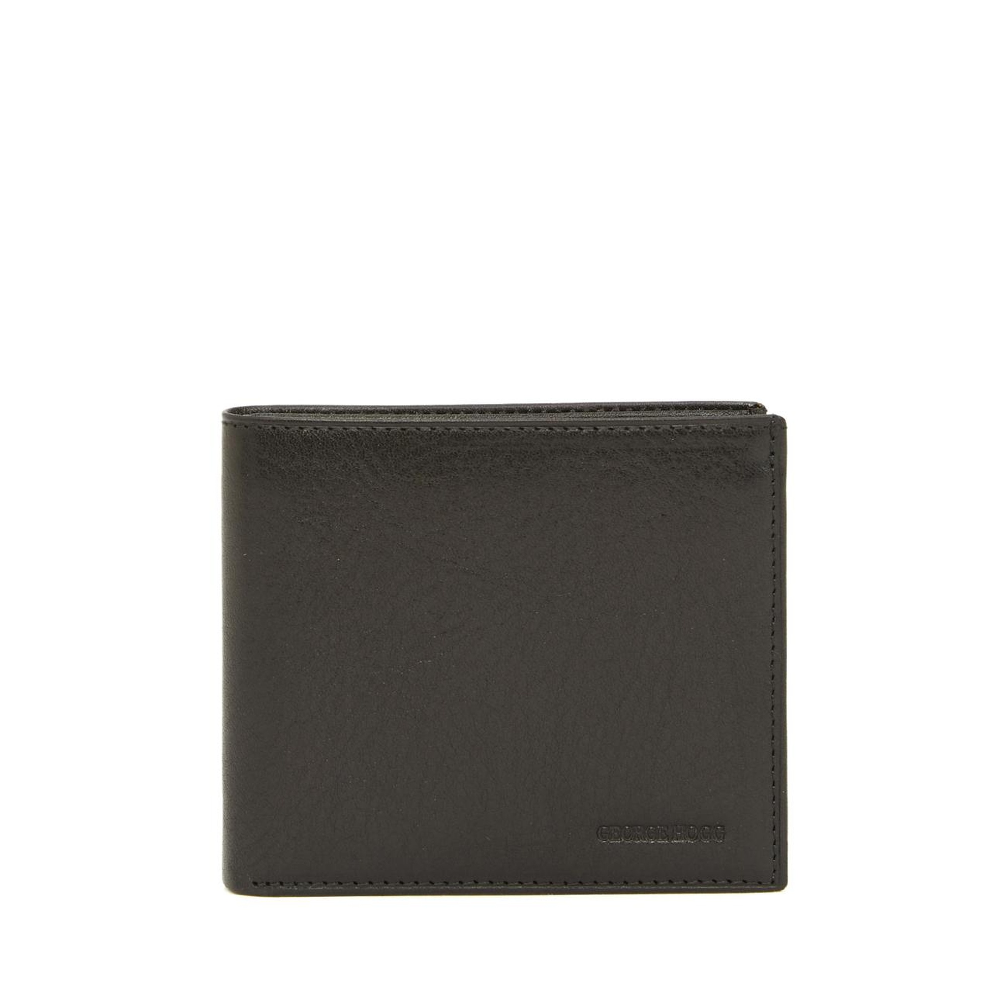 George Hogg Erkek Siyah Deri Cüzdan