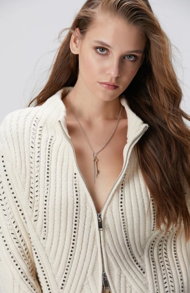  Network Kadın Silver Gümüş Rengi Kolye