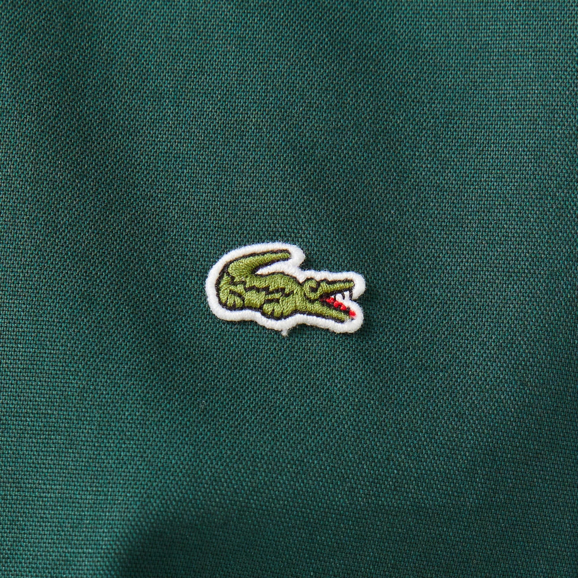 Lacoste Erkek Slim Fit Düğmeli Yaka Yeşil Gömlek