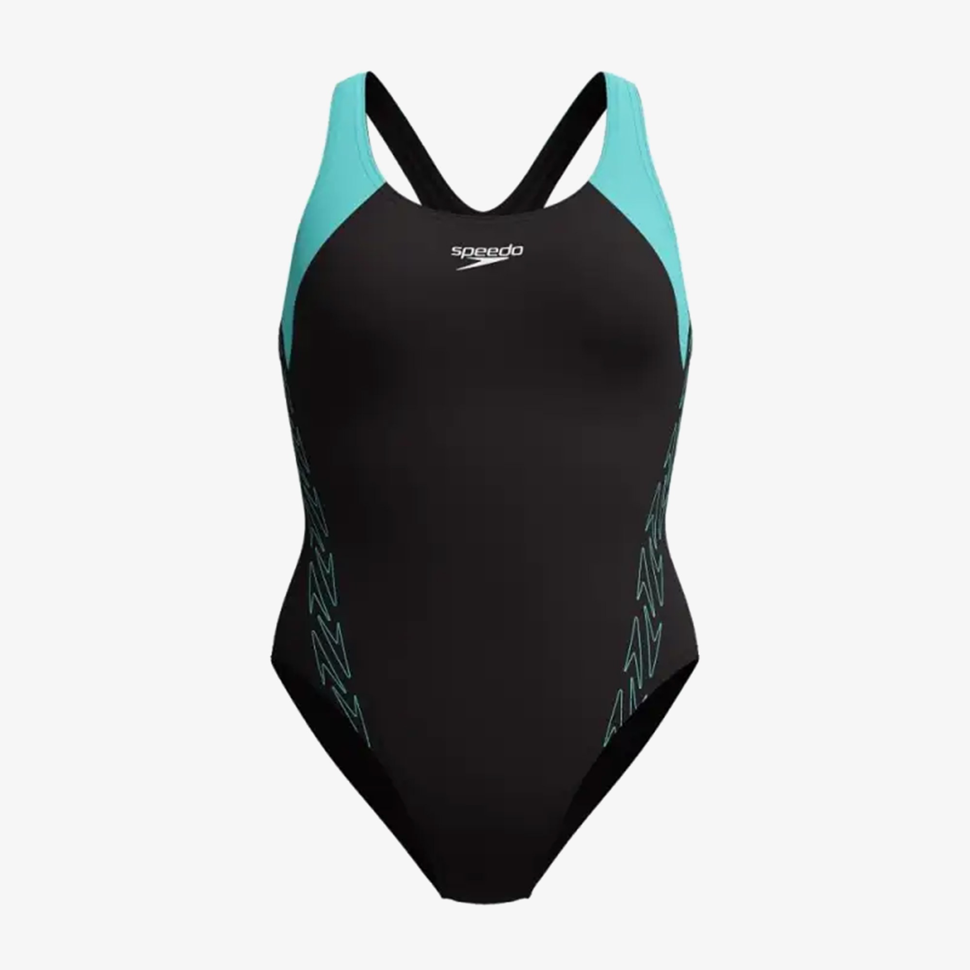 Speedo Hyprbm Splc Rcrbck 1Pc Af Kadın Mavi Mayo