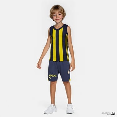  adidas Fenerbahçe Beko Çocuk Lacivert Basketbol Şortu