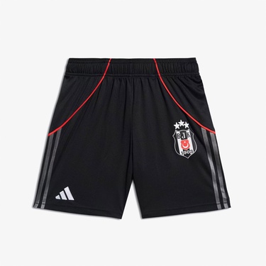  adidas Beşiktaş JK 25/26 Çocuk Siyah Alternatif Futbol Şortu