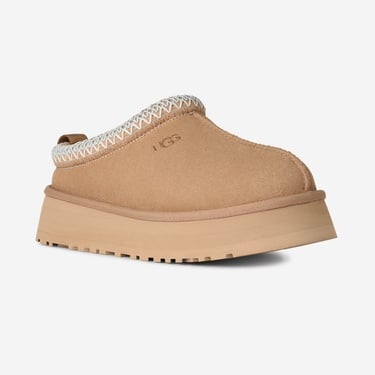  Ugg Tazz II Kadın Platform Krem Terlik