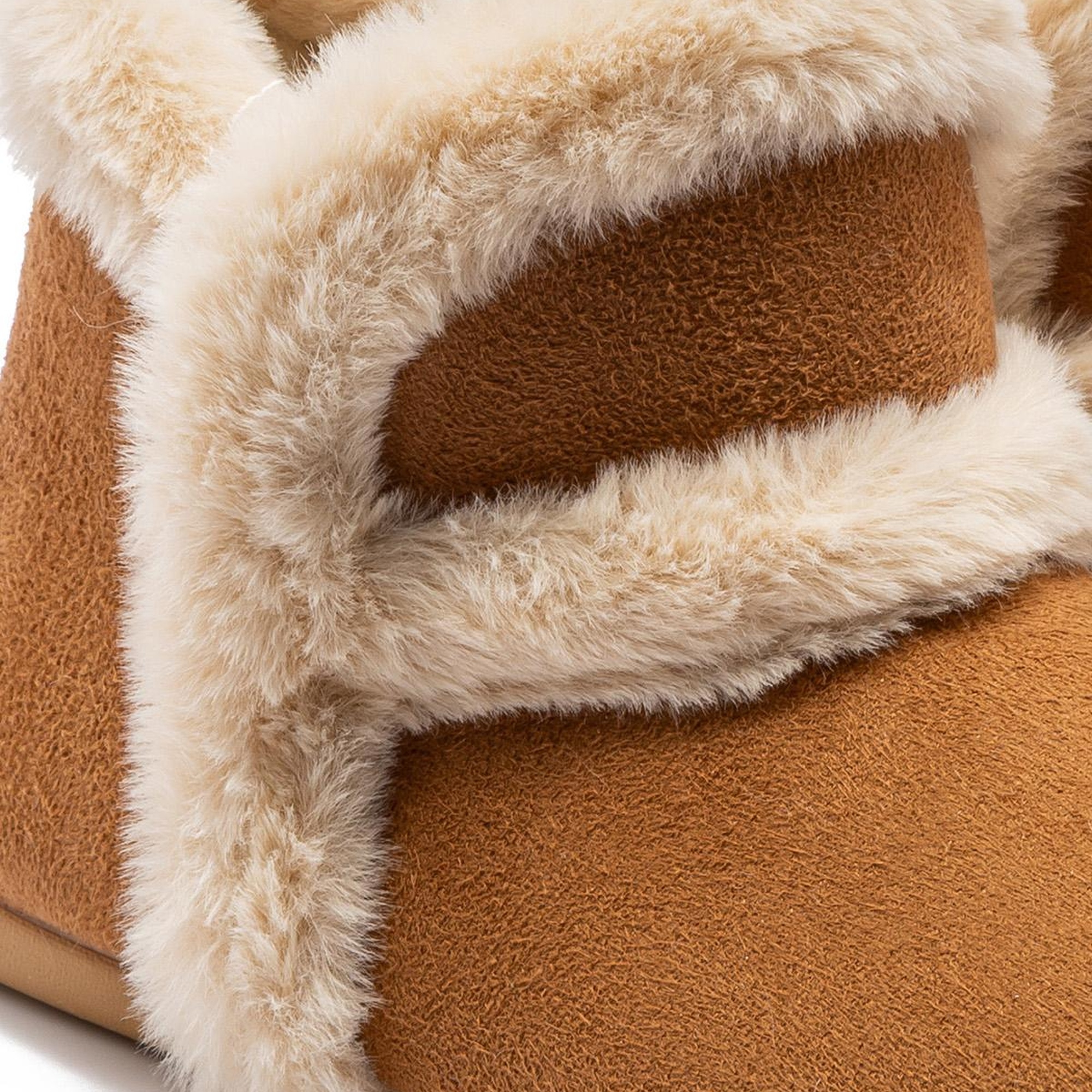 Asia Kadın Kürklü Ev Botu Kahverengi 37/41