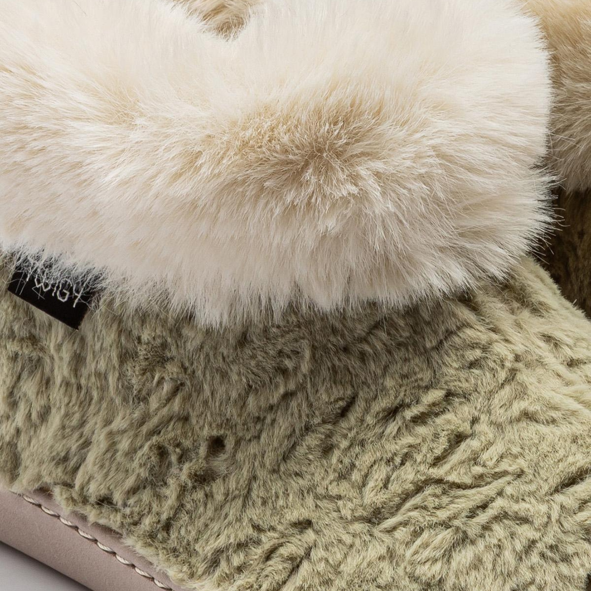 Emily Kadın Kürklü Ev Botu Yeşil 37/41