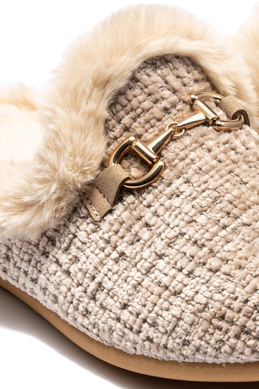  Hilary Kadın Ev Terliği Bej 37/41