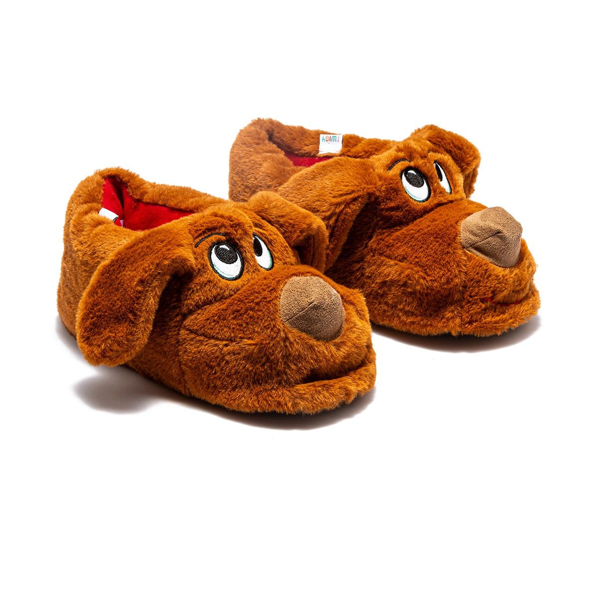 Karamel Kadın, Garson Boy Hayvanlı Panduf Kahverengi 36/41