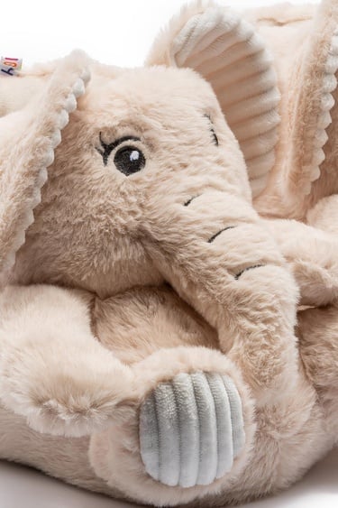  Elfi Kadın Hayvanlı Panduf Bej 36/41