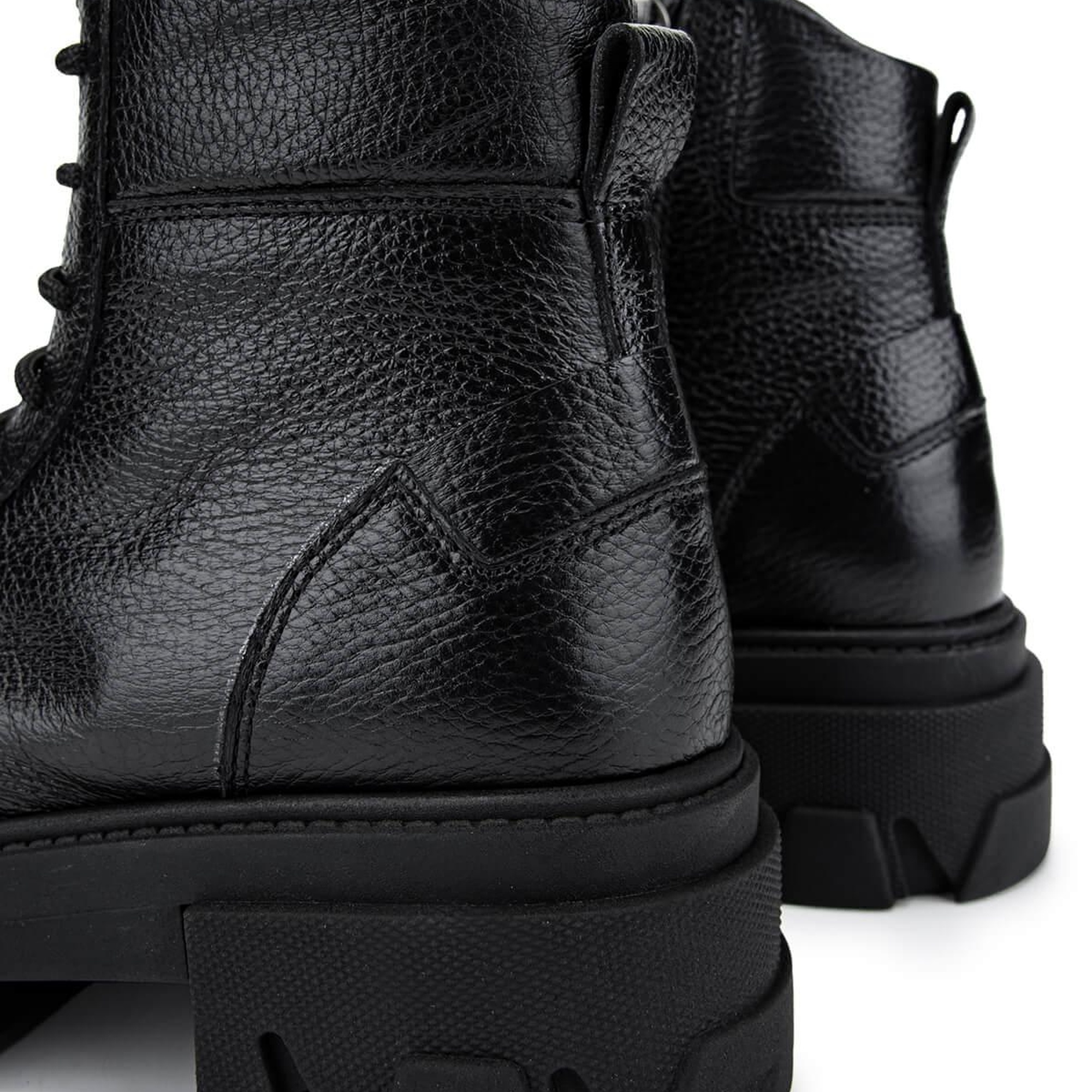 Tamer Tanca Kadın Hakiki Deri Siyah Floter Casual Bot