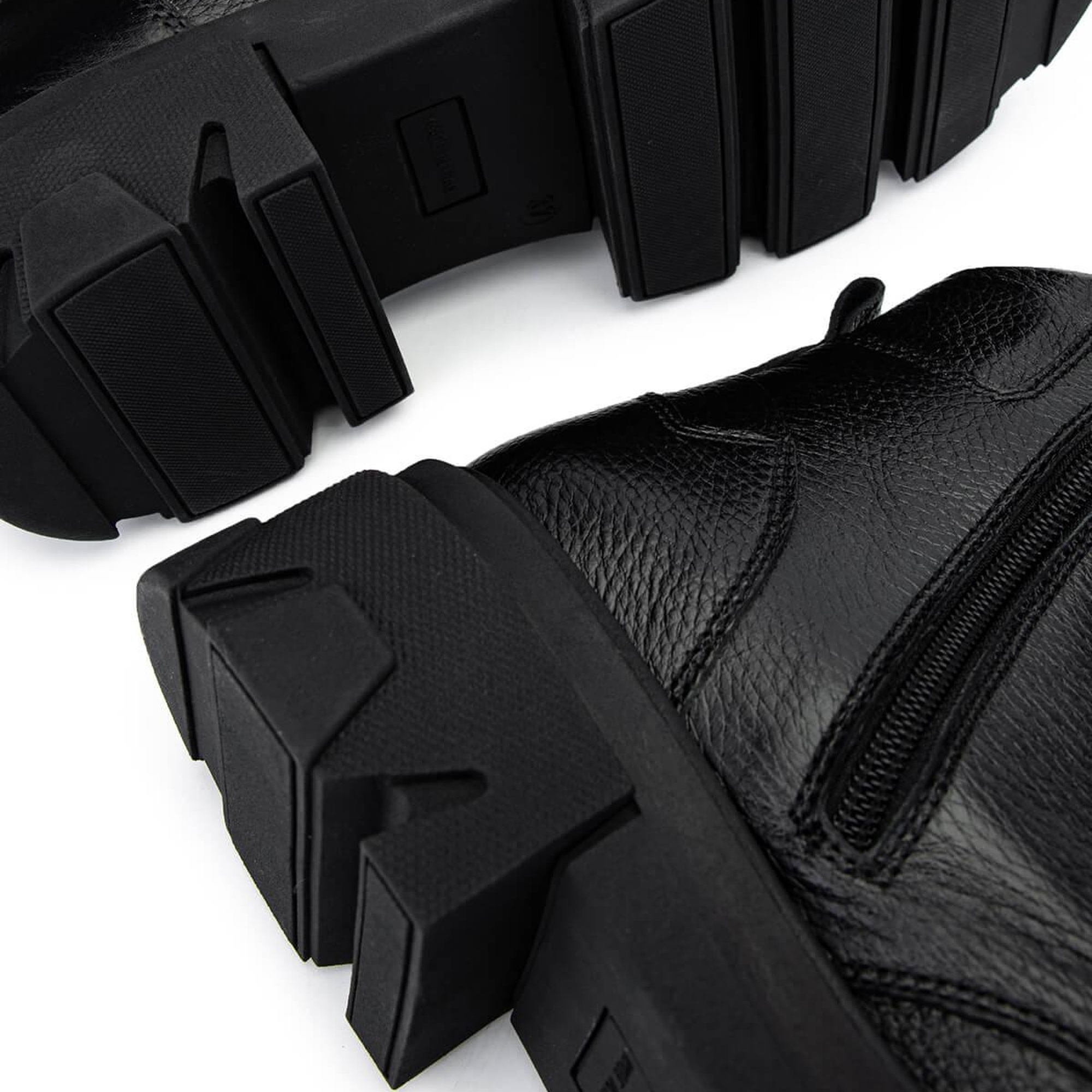 Tamer Tanca Kadın Hakiki Deri Siyah Floter Casual Bot