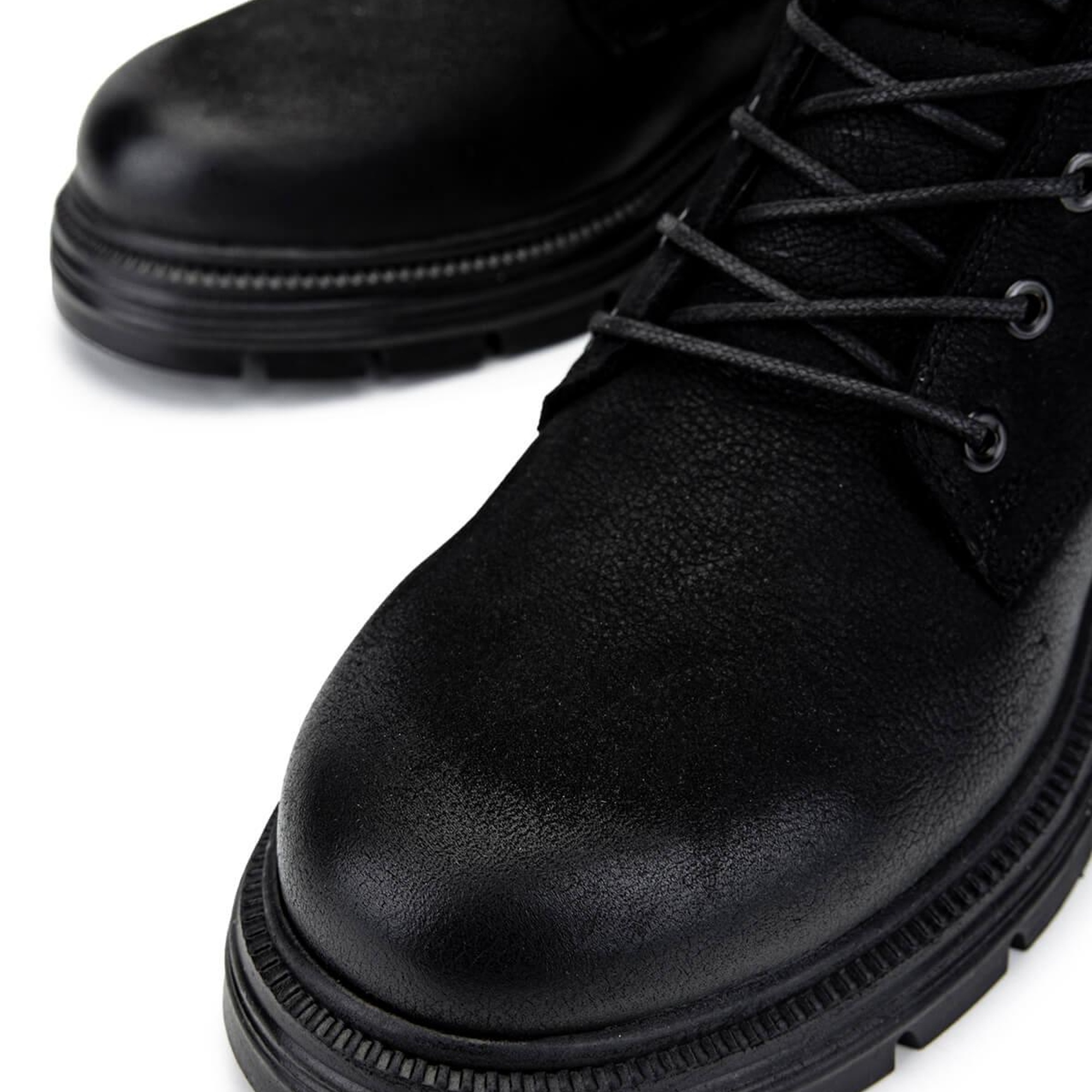 Tamer Tanca Kadın Hakiki Deri Siyah Nubuk Casual Bot