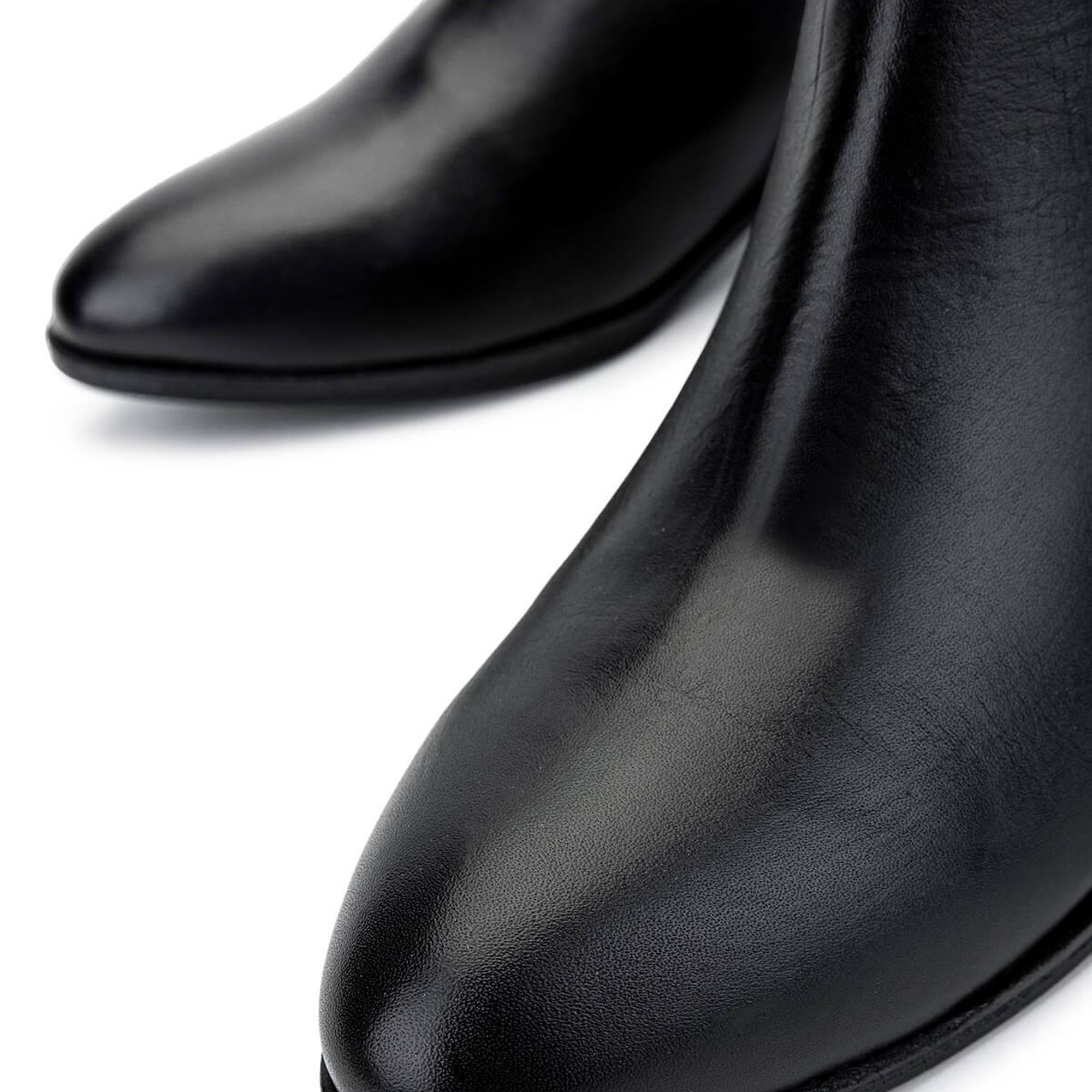 Tamer Tanca Kadın Hakiki Deri Siyah Analin Casual Bot