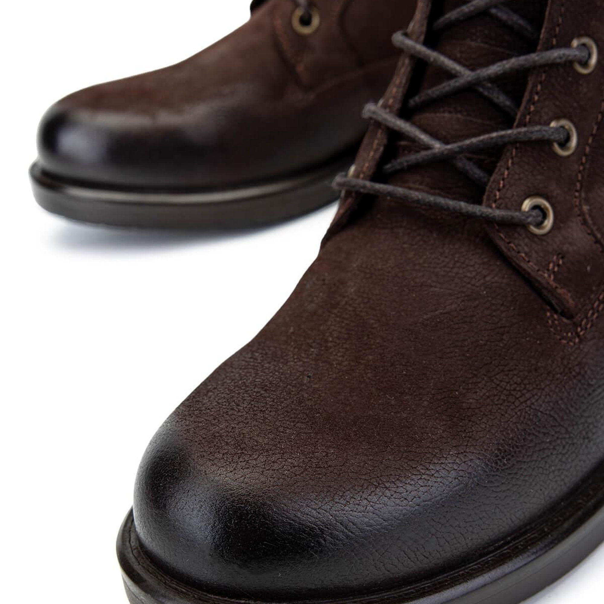 Tamer Tanca Kadın Hakiki Deri Kahverengi Nubuk Casual Bot