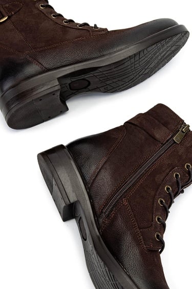  Tamer Tanca Kadın Hakiki Deri Kahverengi Nubuk Casual Bot