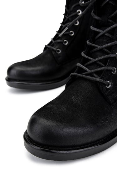  Tamer Tanca Kadın Hakiki Deri Siyah Nubuk Casual Bot