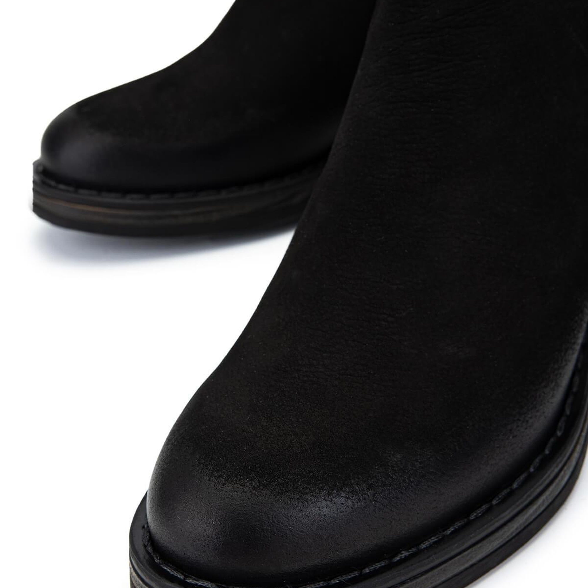 Tamer Tanca Kadın Hakiki Deri Siyah Nubuk Casual Bot