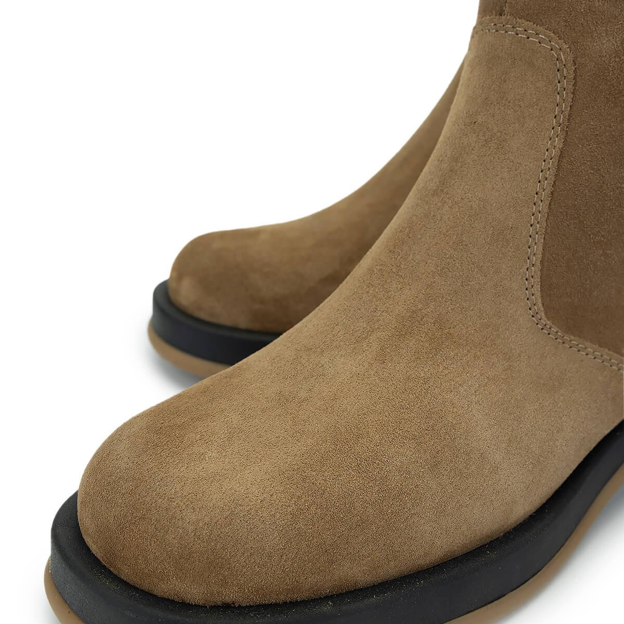 Tamer Tanca Kadın Hakiki Deri Tütün Süet Casual Bot