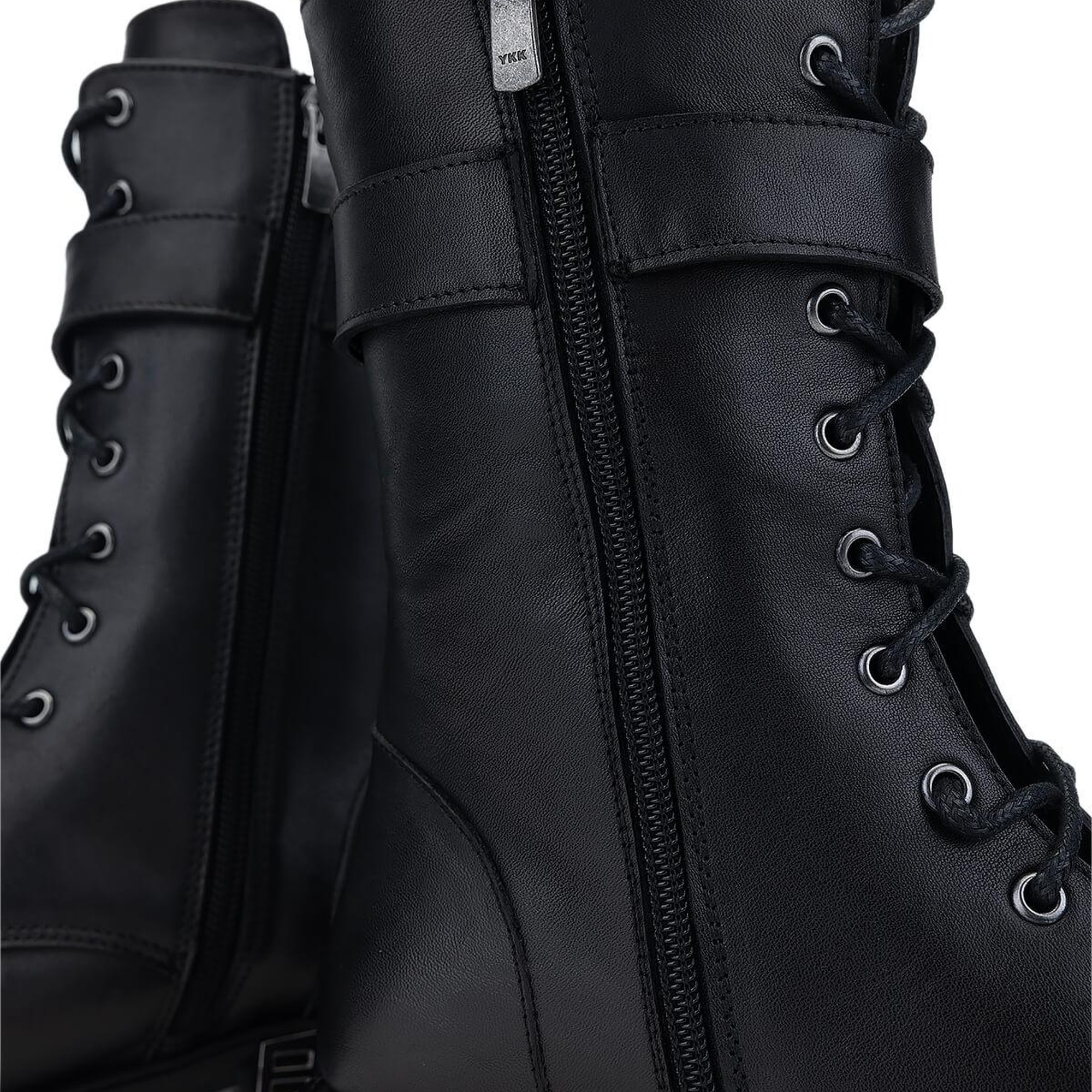 Tamer Tanca Kadın Hakiki Deri Siyah Deri Casual Bot