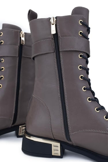  Tamer Tanca Kadın Hakiki Deri Vizon Casual Bot