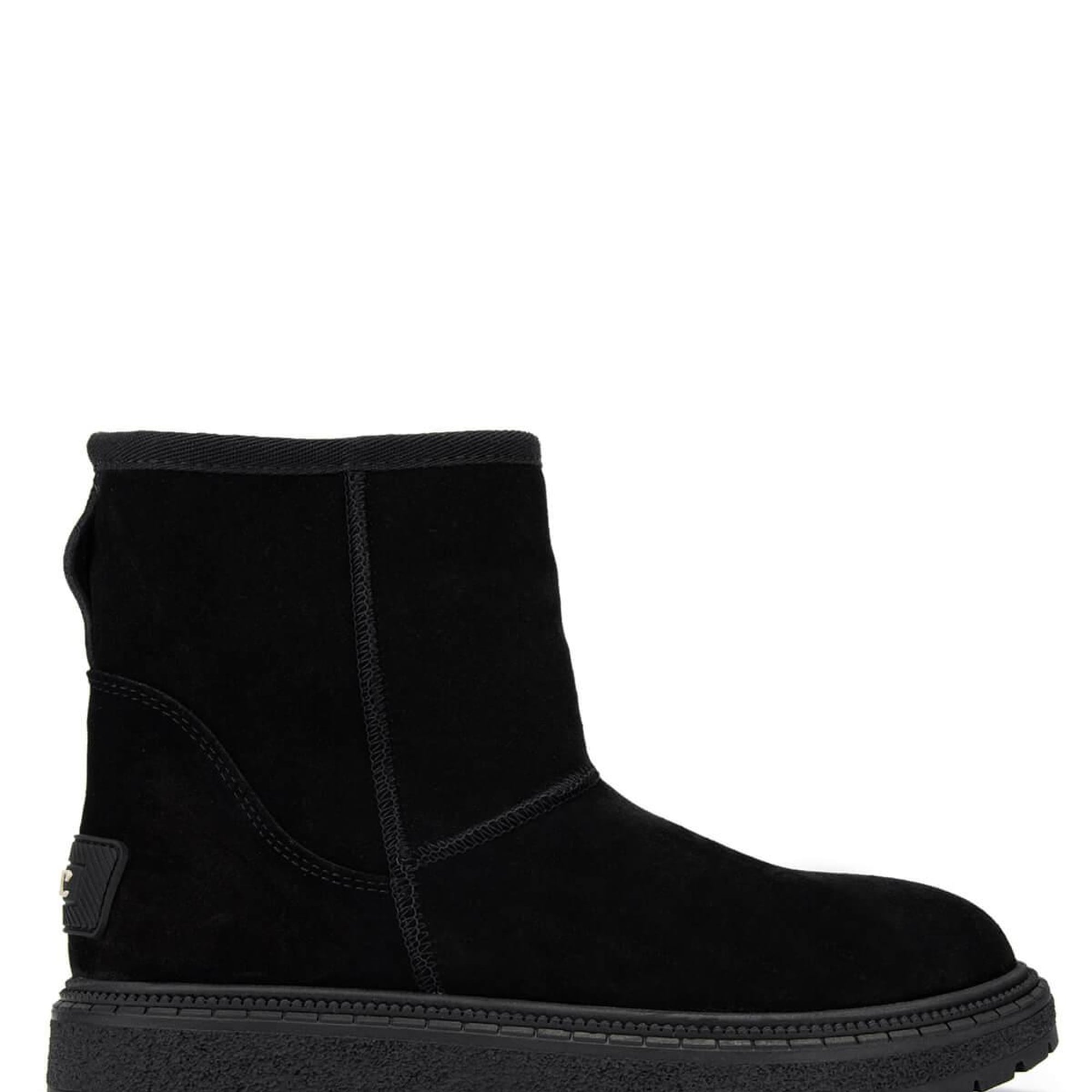 Tamer Tanca Kadın Hakiki Deri Siyah Süet Casual Bot