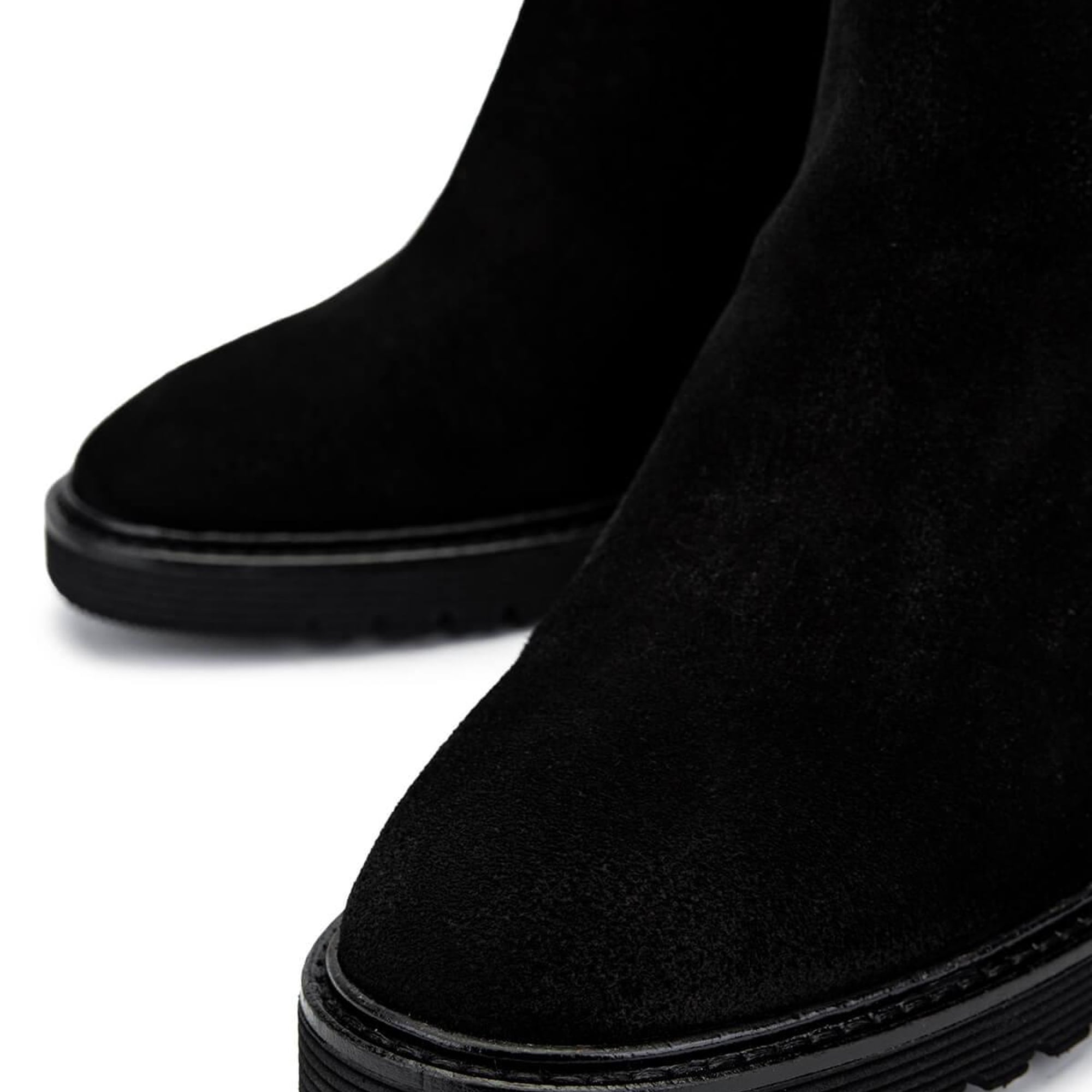 Tamer Tanca Kadın Hakiki Deri Siyah Süet Casual Bot